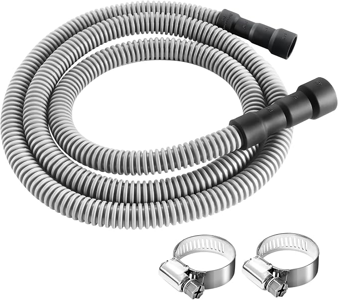 Elyfree 10 FT Dishwasher Drain Hose, Flexible Dishwasher Discharge Hose by Elyfree-Qualityisourlife