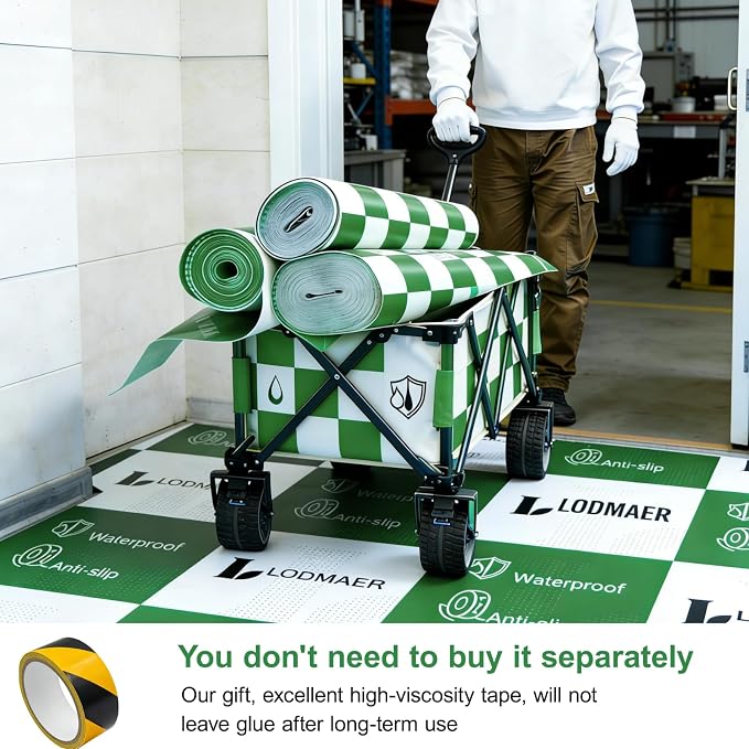 40"x200ft Temporary Floor Protector Film Roll Hardwood Renovation Cover - Image 3