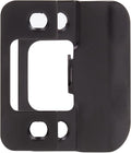 Adjustable Strike Plate, Matte Black by StoneHarborHardware