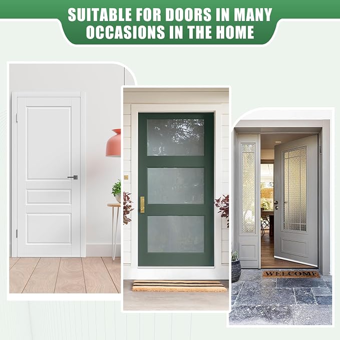 Door Draft Stopper, Cuttable Concealed Kerf/Channel Fit Under Door Seal - Image 5