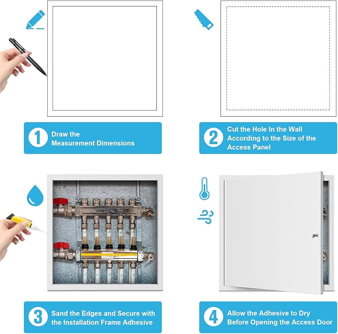 Access Panel for Drywall, 16 x 24 inch - Image 3