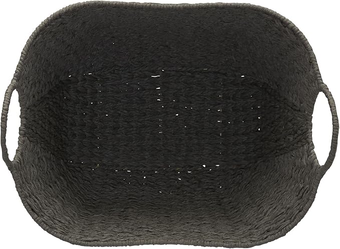 Household Essentials Handwoven Paper Rope Storage Basket - Image 5