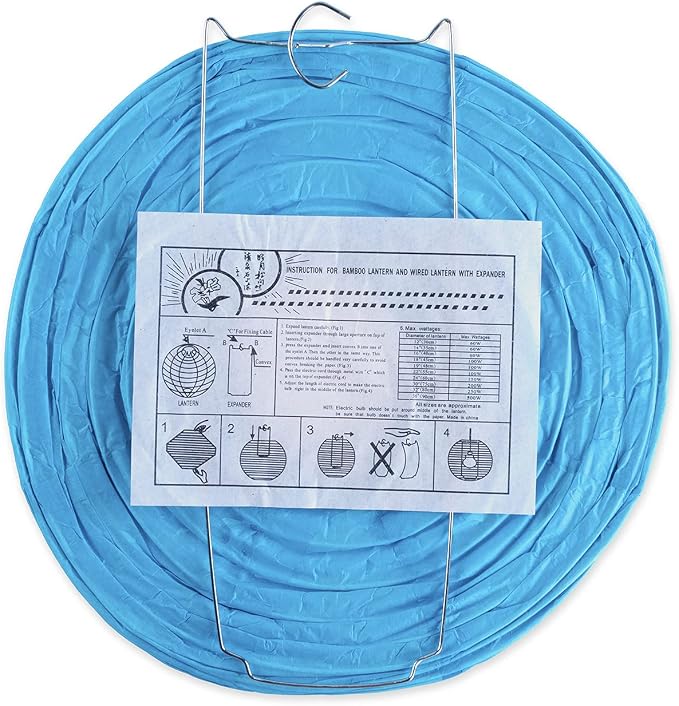 Super Z Outlet 8" Colorful Assorted Chinese/Japanese Hanging Paper Lanterns - Image 4