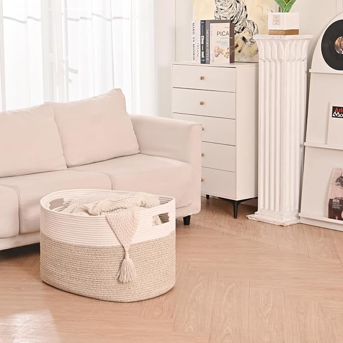 ICERZCZ Extra Large Blanket Basket - Image 2