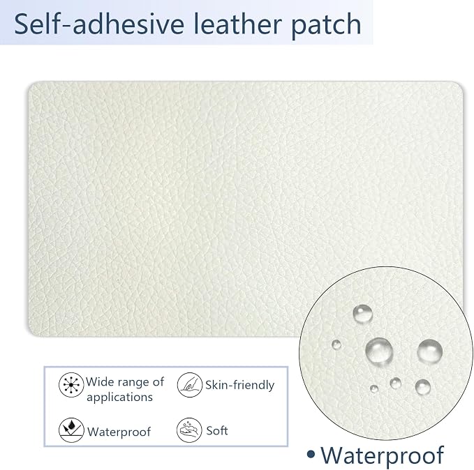 Self Adhesive Leather Repair Patch, 8×12 Inch Sofa Leather Repair Patch - Image 3
