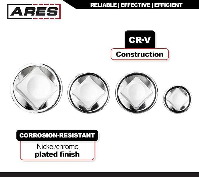 ARES 70007-4-Piece Socket Adapter and Reducer Set - Image 4
