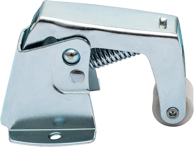 Ideal Security Spring-Loaded Screen Door Catch, Zinc Plated - Image 2