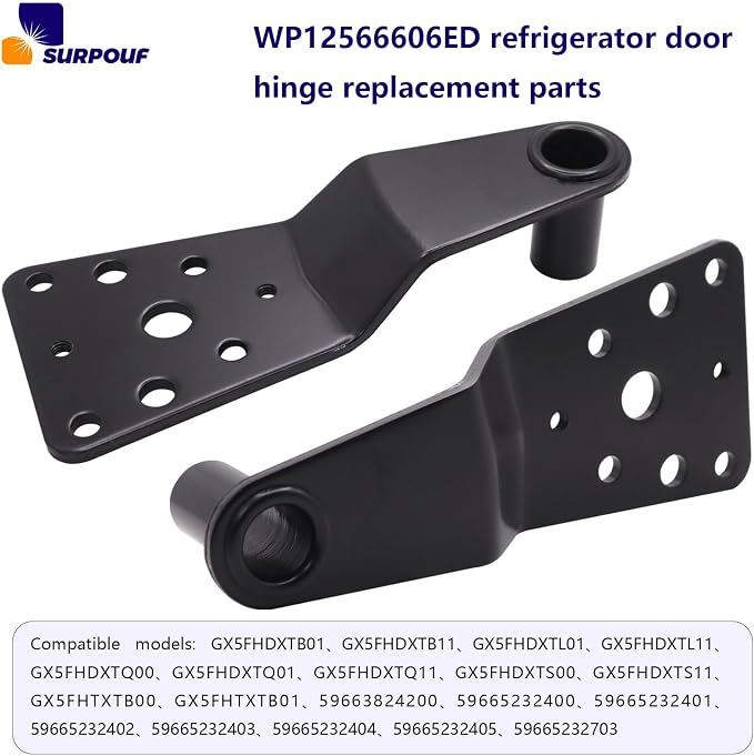 WP12566606ED Refrigerator Door Hinge Replacement Part wp12566606ed Compatible - Image 4
