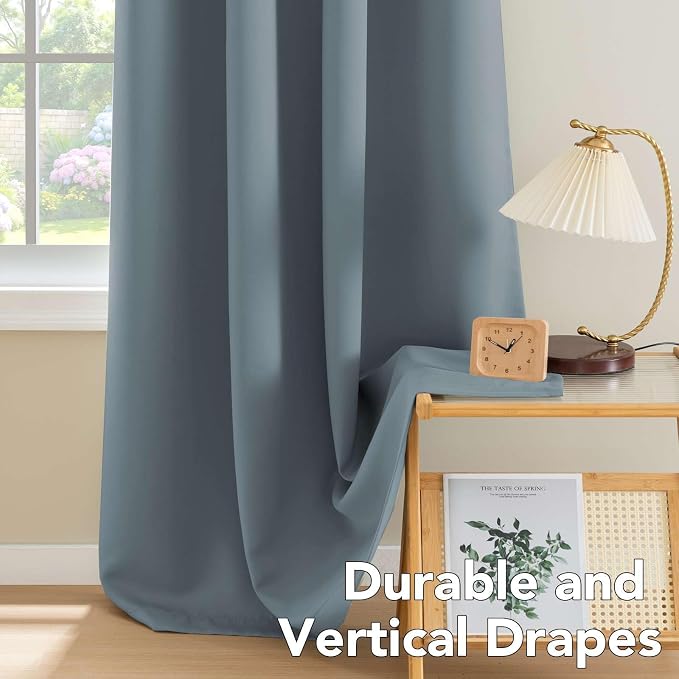 H.VERSAILTEX Blue Blackout Curtains - Image 8