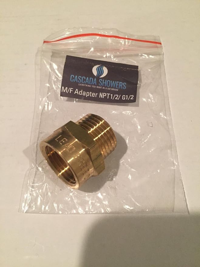 G 1/2" Thread Female to 1/2" NPT Thread Male Pipe Fitting Adapter | Pipe - Image 8