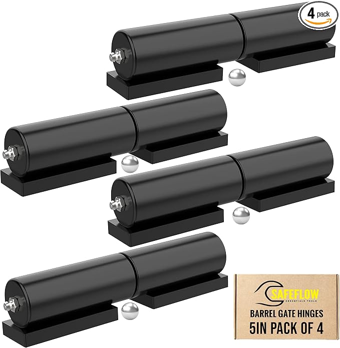 Heavy Duty Hinges for Metal, Wrought Iron Gate Hinge, Trailer Gate Weld On by Unknown