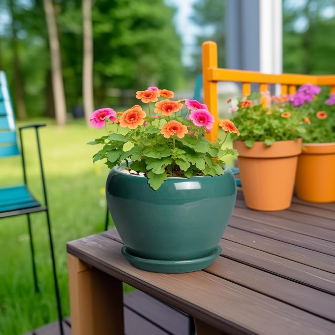 Ceramicfor Indoor Plant Pot 6 Inch - Image 4