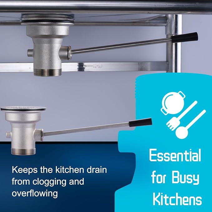 3-1/2 Inch Commercial Sink Drain - Image 5