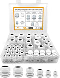 Cable Gland Waterproof, LISTENJIALE 50 pcs Adjustable 3-16mm Waterproof Cable by LISTENJIALE