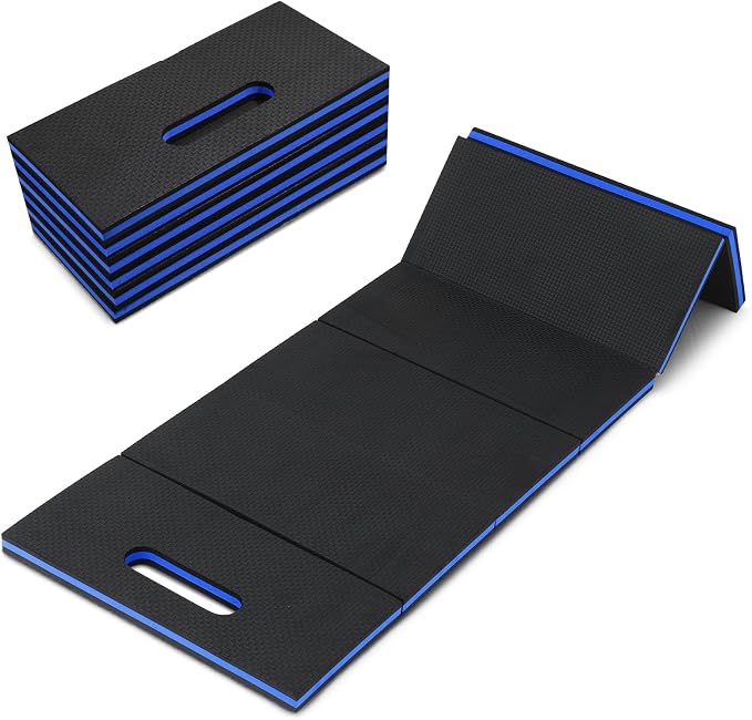 Ptwola Foldable EVA Mat with Carrying Handle, 2.5cm Thick Foam Cushion by Unknown