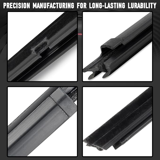 Rear Tailgate Liftgate Trunk Hatch Car Outer Door Window Moulding Sweep Felt - Image 6