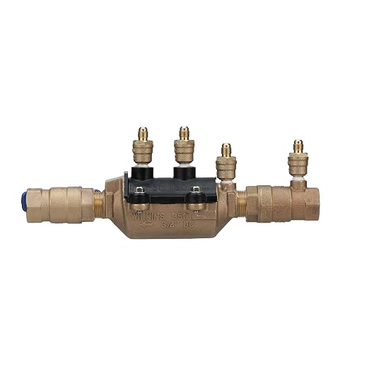 Zurn Wilkins 3/4" 350 Double Check Backflow Preventer - Image 3