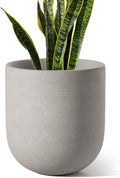 LE TAUCI 10 Inch Plant Pot, Ceramic Pots by LETAUCI