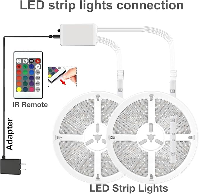 dalattin Led Strip Lights 200ft, Led Lights - Image 2