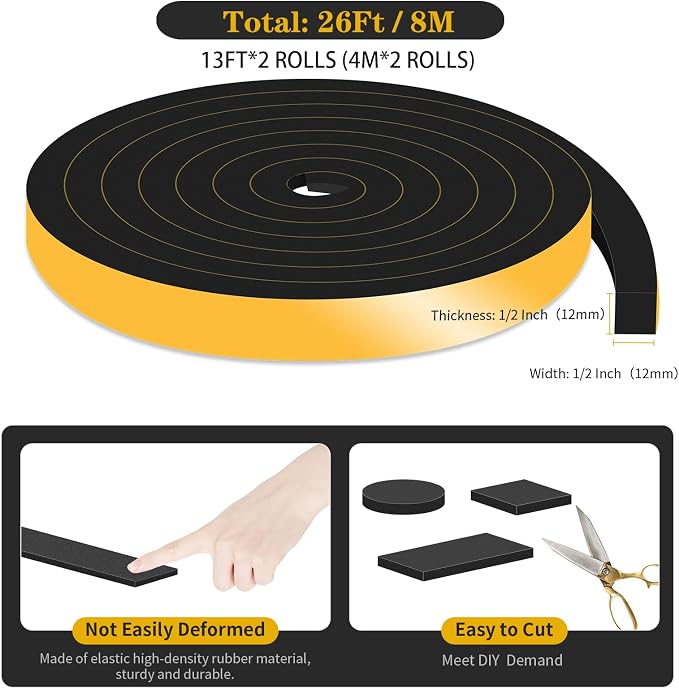 Weather Stripping Door Seal, Weather Stripping, Soundproof, Cold Insulation - Image 6