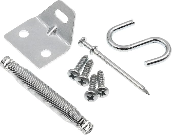 Prime-Line K 5026 Storm Door Protector Chain & Spring, Aluminum Finish - Image 2