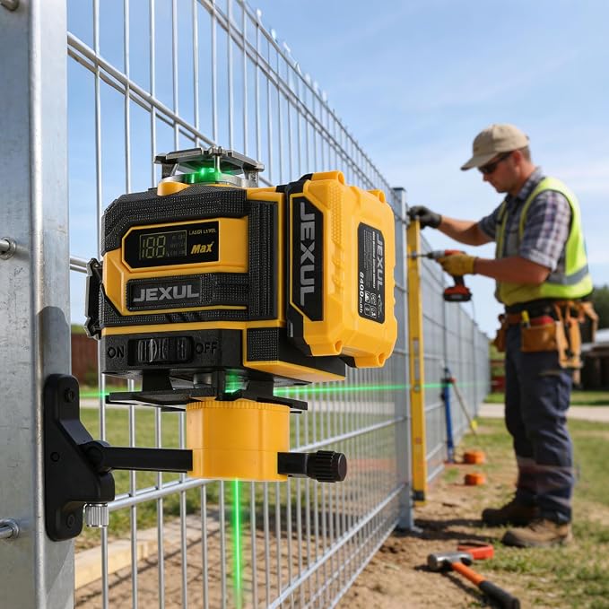 16 Line Laser Level, 4D Self Leveling Kit | - Image 9