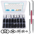 KOOTANS 1200Pcs Nitrile Rubber O Ring Kit 24 Sizes O Rings Assortment Kit Set by KOOTANS