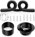 Hon&Guan Dryer Vent Connector, High Quality Iron Twist Lock Dryer Vent Wall by HonGuan