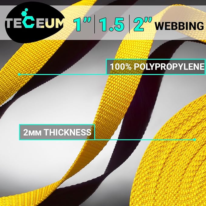 Webbing Strap, 3/4" to 2", 10-50 Yds, EDC gear, backpack repair and pet dog - Image 2