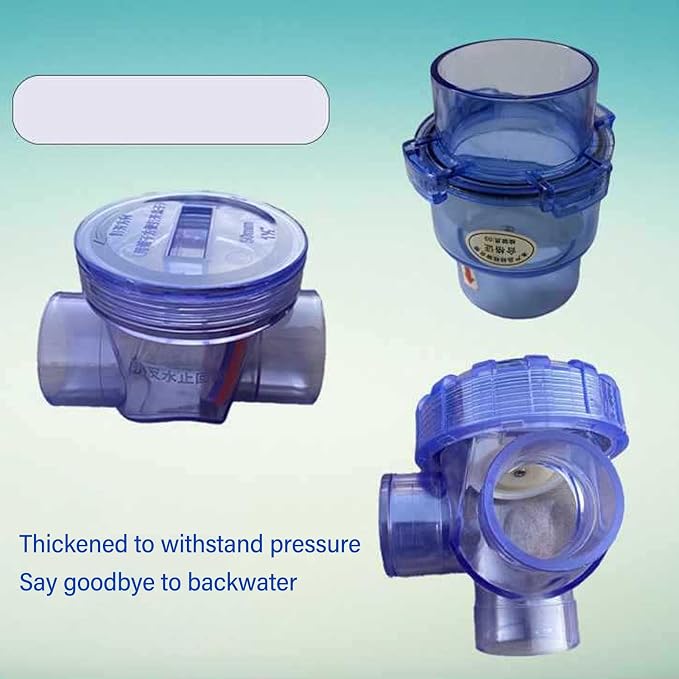 Fafeicy PVC Check Valve, Non Return Valve - Image 6