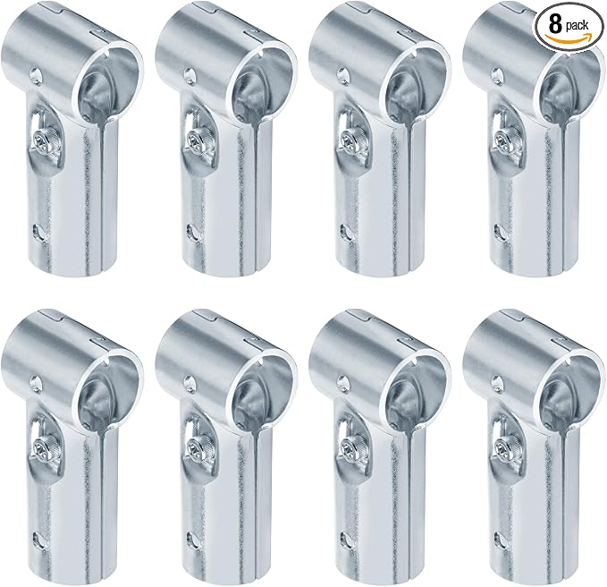 8 Sets T Pipe Connectors Tee Clamps, Fits 1" EMT Conduit | by Fanmao