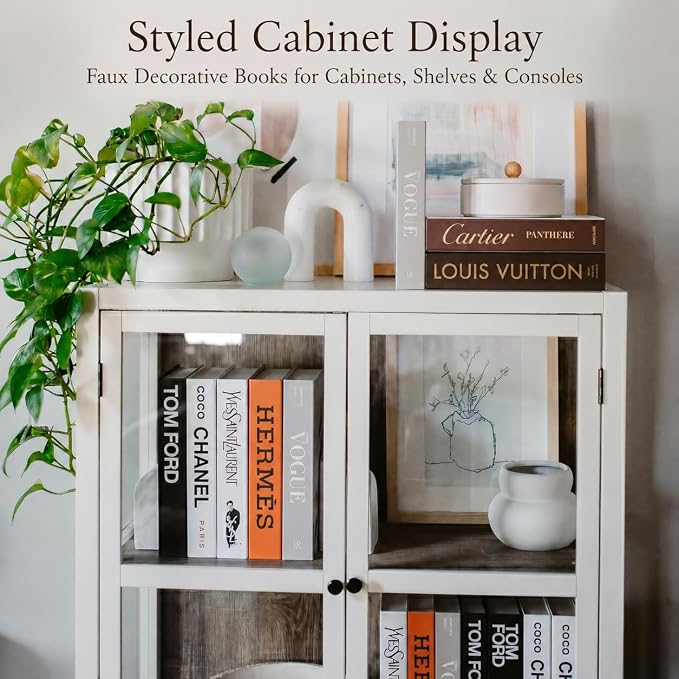 4-7 Pieces Fashion Decorations Book Set. Premium Aesthetic Faux Books - Image 2