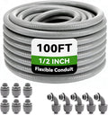 100 Foot Liquid-Tight Conduit Kit by Ohhose