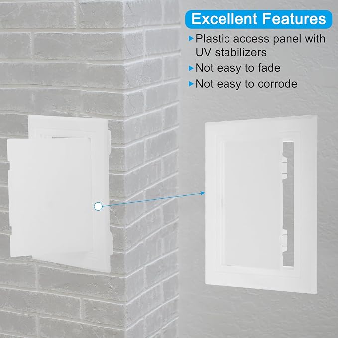 PATIKIL 6x5 inch Removable Hinged Access Panel - Image 3