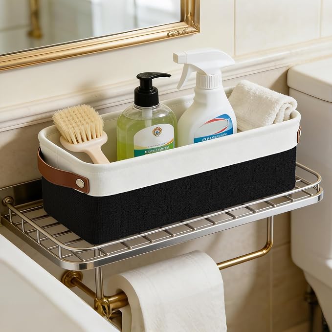 Small Fabric Storage Baskets, Decorative Basket - Image 9