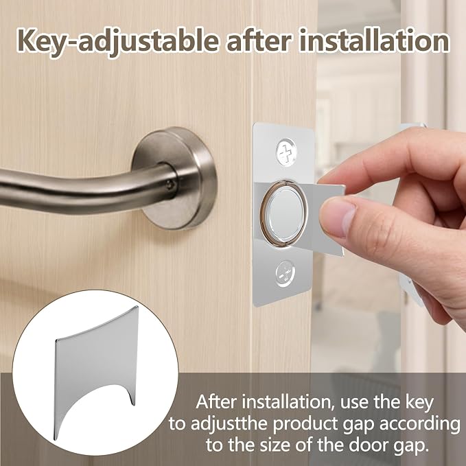 Tonitrui Upgraded Strong Magnetic Door Catch, Replacement - Image 4