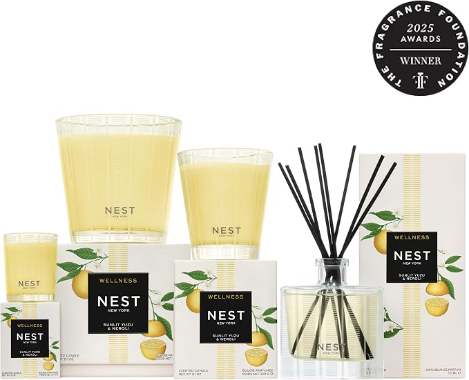 NEST New York Scented Classic Candle, Sunlit Yuzu & Neroli - Image 7