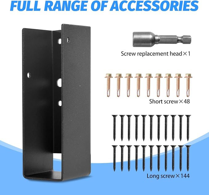 24PCS 2"x6" Hidden Joist Hangers - Image 4
