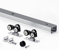 5FT/60in Pocket Doors Hardware Kits, Commercial Grade, Aluminum Box Rail Kit by EaseLife
