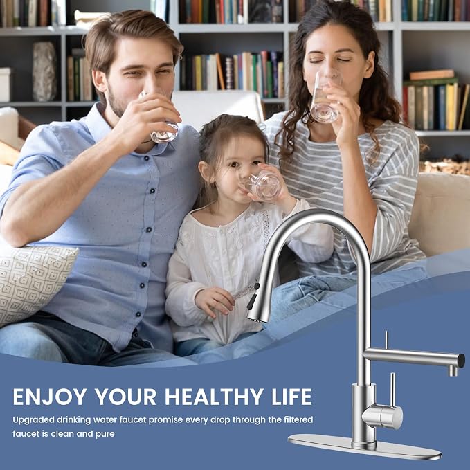 FEELSO Replacement Filters for Feelso Filtered Kitchen Faucet - Image 8