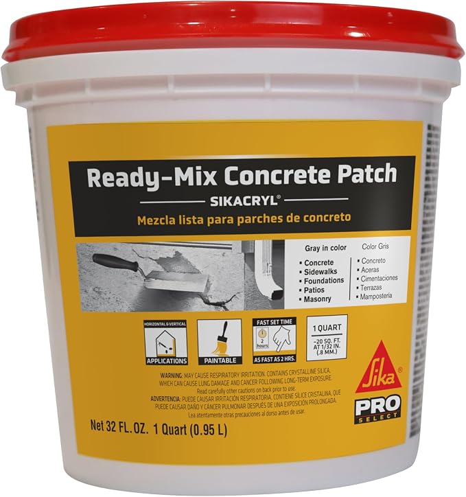 Sika - Sikacryl - Gray - Ready-Mix Concrete Patch - by SIKAUSA