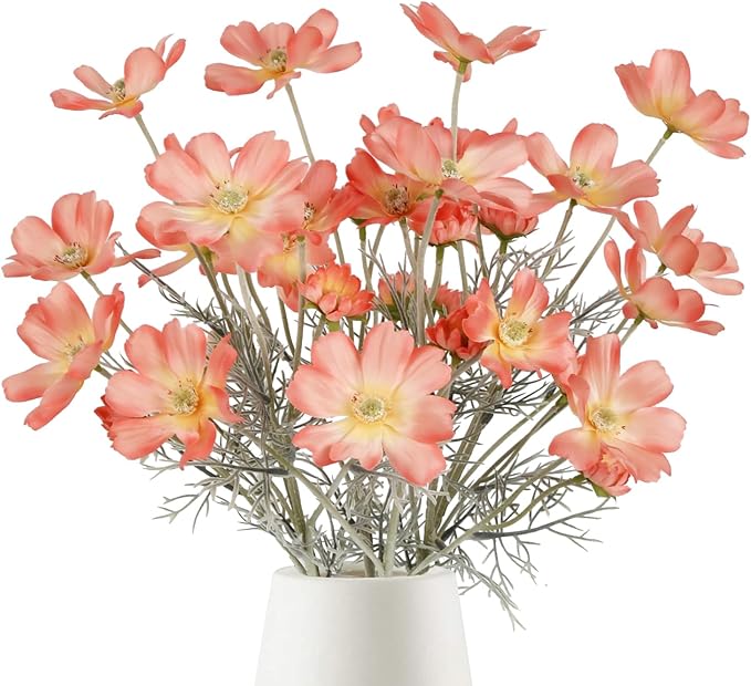 Cosmos Silk Flowers by Fqueelvys