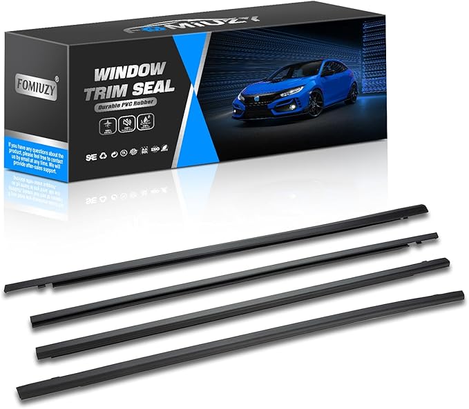 Door Window Trim Seal Weather Stripping Moulding Belt Sweep Felt Fit Honda by FOMIUZY