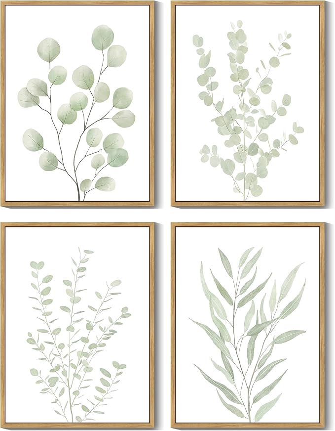 Drsoum Botanical Plant Framed Wall Art Boho Wall Decor by Drsoum