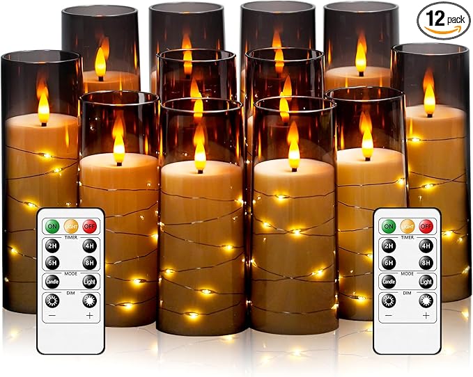 Sasigeiaa Flameless Candles by sasigeiaa