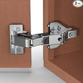 2 Pack 165 Degree Lazy Susan Hinge, Face Frame, CLIP ON Plate by CHIBERY-US