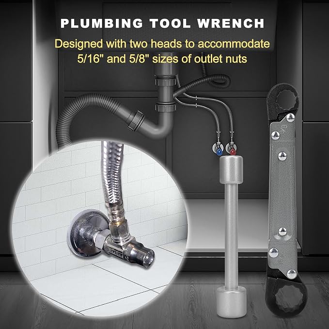 Holdly Angle Stop Wrench, Plumbing Tool - Image 8