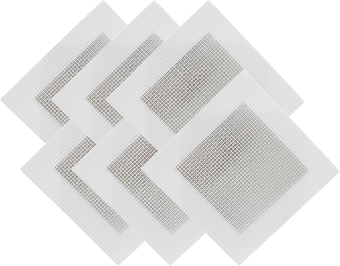 Unlorspy6Pcs Drywall Repair Patch, 4 x 4 Inch | Drywall Repair Kit, Self by Unlorspy