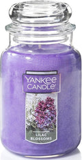 Yankee Candle Lilac Blossoms Scented Classic 22oz Large Jar Single Wick Candle by Unknown