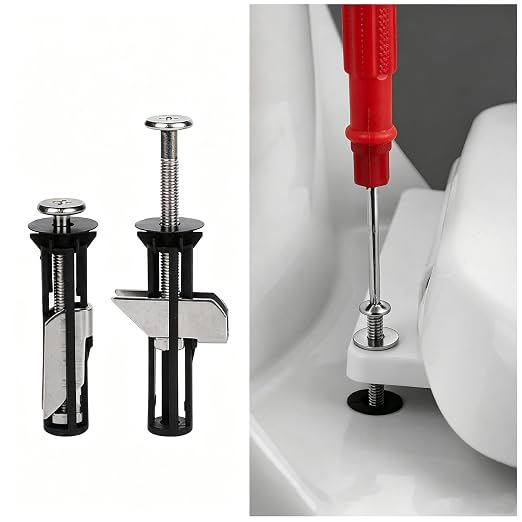 MUU Toilet Seat Bolt kit, Quick Release, Toilet Cover Maintenance Accessories - Image 6